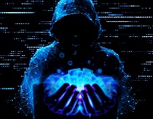 A Scammer taking money from a victim